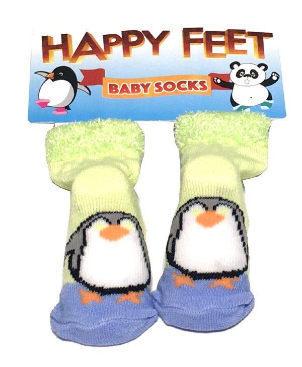Gifts for Babies :: Happy Feet Baby Socks - Holiday Santa ...