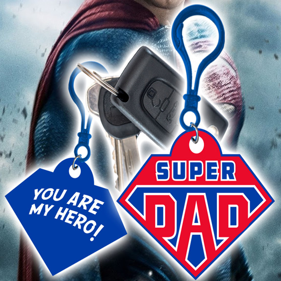 Super Dad Clip - Gifts for Dads - School Shop Smart