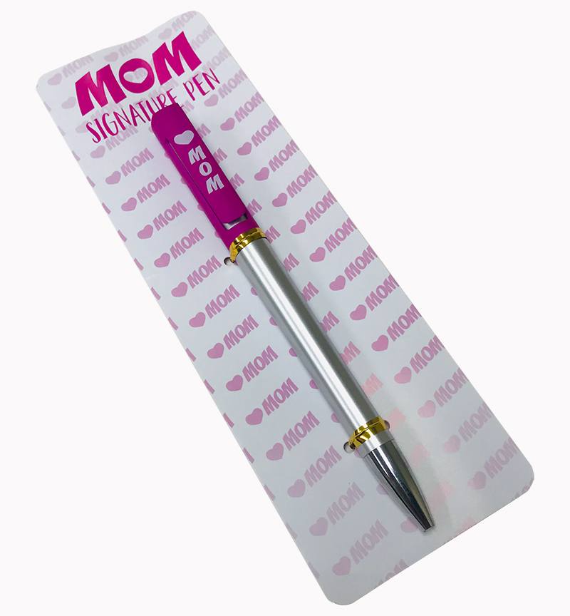 Mom Signature Pen On Card - Gifts for Moms - School Shop Smart