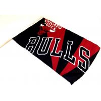 Team Flag on Stick - Bulls - Sports Team Logo Gifts - School Shop Smart