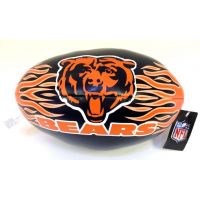 9 In. NFL Vinyl Football - Bears - Sports Team Logo Gifts - School Shop Smart