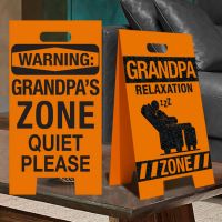 Grandpa Relaxation Zone Sign - Grandpa Gifts - School Shop Smart